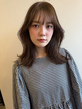 ユートゥイーズ 鎌倉(U too e's) 《U鎌倉/髪質改善》韓国くびれレイヤー/顔周りカット/ミディアム