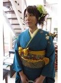 成人式☆ふわふわカールアップ☆