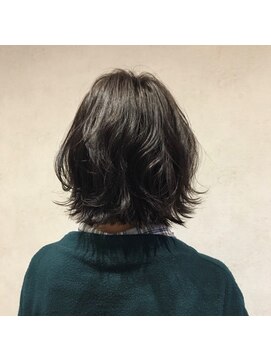 ライフ ウィズ ヘア(LIFE with HAIR) 外ハネグレージュボブ