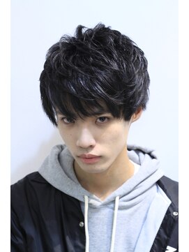 クオンヒール 堺筋本町店(QUON HEAL) マッシュショート/ツーブロック/束感マッシュ/メンズショート