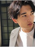 【December】men's 面長解消アップバング