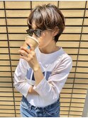 シースルーバングから始まる『マッシュショート』☆