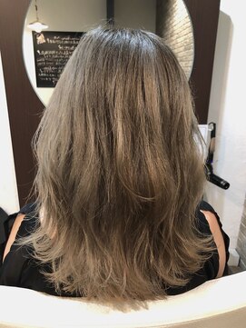 ジェムヘアー(J'aimeHair) ダブルブリーチ×グレージュ