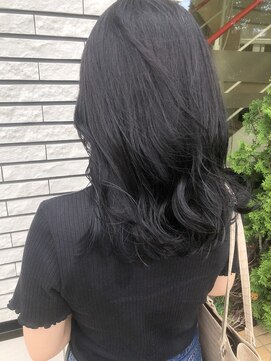 クール ヘアリズム 上田店(COOL Hair rhythm) ネイビーブラック