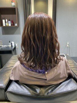 アイディー ヘアメイク(iDhair&make) 隠れオシャレカラー