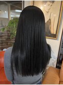 【乾かすのも楽ちん☆髪質改善酸性ストレート】
