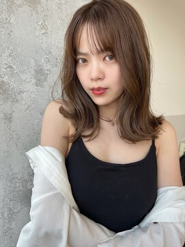 ウム(umu.) 【umu. hair  salon】ハニーベージュカラー