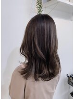 ヘアープロデュース ラピセット 松山(Lapset)&nbsp;20代30代大人可愛い髪質改善カラーアッシュグレージュ透明感