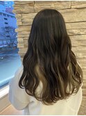 beige インナーカラー!
