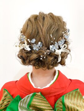 パームツリー 桜台店 成人式アップスタイル