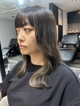 ピリオド 蒲田(Period.) 髪質改善/インナーカラー/ホワイトベージュ/蒲田/近藤