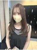 【SEEK 緒方芽久】ミルクティーベージュカラー