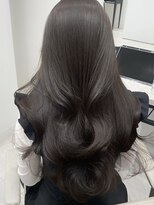ダークグレージュ 艶髪 ブラウン  【Chisa】