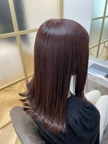 トッカ 三ノ宮店(tocca)&nbsp;簡単スタイリング×ピンクブラウン　【島村】