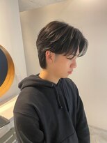 毛流れセンターパート