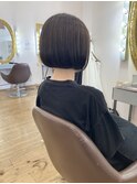 大人可愛い20代30代40代50代60代ショートボブ/大分/別府