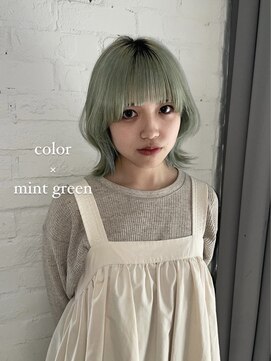 ヘアーアイスカルテット(HAIR ICI QUARTET) フレンチカジュアル大人美人小顔束感ウルフミニウルフ