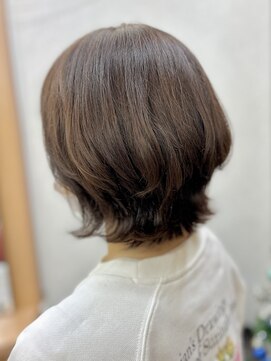 ビューティーサロン カワチ 中庄駅前店(Beauty Salon KAWACHI) くびれボブ