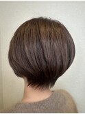 イノアカラー×ショートボブ/30代40代50代60代