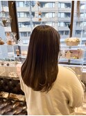 白髪ぼかしハイライト×ロングレイヤー