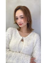 ロンド ストラーダ 心斎橋(Lond strada)&nbsp;レイヤーボブ×ハイトーン[心斎橋/髪質改善]