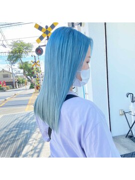 ヘアーメイク コラソン(hair make corazon) 【コラソン】インナー ブリーチ カラー艶髪スタイルまさる
