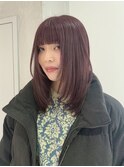 【YOKE】チェリーレッドワインレッドボルドーブリーチ無し暖色