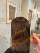 ジーナ 船橋(Zina)&nbsp;髪質改善＊ロングレイヤーグレーベージュ＊美髪【Zina船橋】