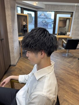 アイビーシー(I.B.C) カット×波巻きパーマ