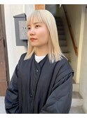抜きっぱなしハイトーンブロンド