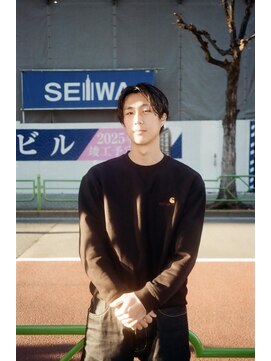 フランクスバーバーリザーブ 人形町店(FRANK’S BARBER RESERVE) メンズナチュラルパートスタイルM