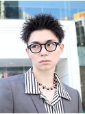 ベリーショート×スパイキーショート×アップバング