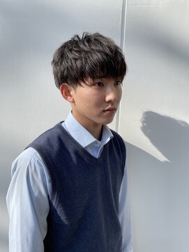 パクタ(PAcuTA.) ショートマッシュ×グレー系カラー