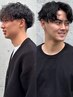 特殊パーマ【メンズ限定】カット＋特殊パーマ＋ケアトリートメント-￥13200