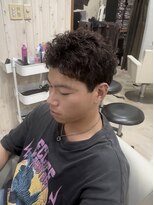 コレロ ヘアー(KORERO hair)&nbsp;スパイキーショート×ピンパーマ