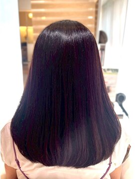 ヘアアンドネイルイミュン(Hair&Nail immune) ツヤカラー20代30代40代50代髪質改善白髪染めハイライト藤沢