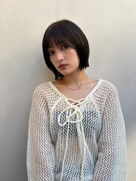 エイチ(H eitf) H【eitf】原宿.表参道　レディースパーマ/ブラウン