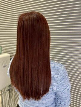 アルカンジュ 川口駅東口(archange by anyhow) 艶やかレッドブラウン◎上品ストレートロング