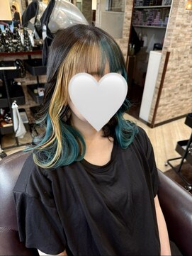 キャラ 池袋本店(CHARA) デザイン×デザインでもっとお洒落に！【フェイスフレーミング】