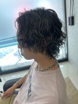 アース 新越谷店(HAIR&MAKE EARTH)&nbsp;メンズウルフカット/ツイスパサーフカール
