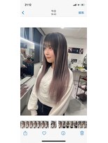 キング 心斎橋店(K!ng)&nbsp;縮毛矯正髪質改善レイヤーカットトリートメント心斎橋美容室