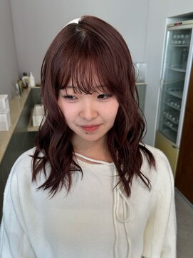 キオク(KIOX) ほんのりムラサキ ブラウンベージュ