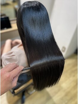 【玉造/講師在籍】ダメージを芯から補修し、まとまりと艶が続く美髪へ◇触れた瞬間に違いを感じる。