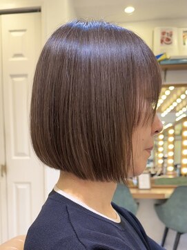 ロンド パルティール 大宮(Lond partir) グランマッシュ/細めハイライト/ショート/白髪ぼかし/前髪/大宮