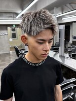 ニコ トウキョウ ロジック(nico TOKYO Logic)&nbsp;スキンフェードスパイキーショートパーマ短髪刈り上げ