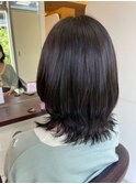 髪質改善/顔周りレイヤーカット/グレージュ[千葉/千葉駅]