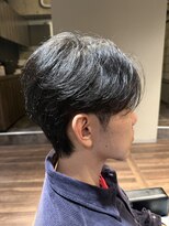 メンズココ メンズパーマ 韓国ヘア 日本橋店(MENS COCO)&nbsp;ナチュラルセンターパート