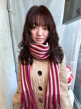 ☆レイヤーカットパーマレイイヤーシャギーレイヤーウルフカット