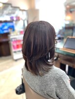 エルプリエ(elle brille)&nbsp;シアーベージュ×くびれレイヤー　［用賀/髪質改善/オージュア］