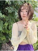 ミディアム×オリーブベージュ【高崎】